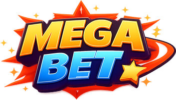 mega bet নীল সবুজ লোগো